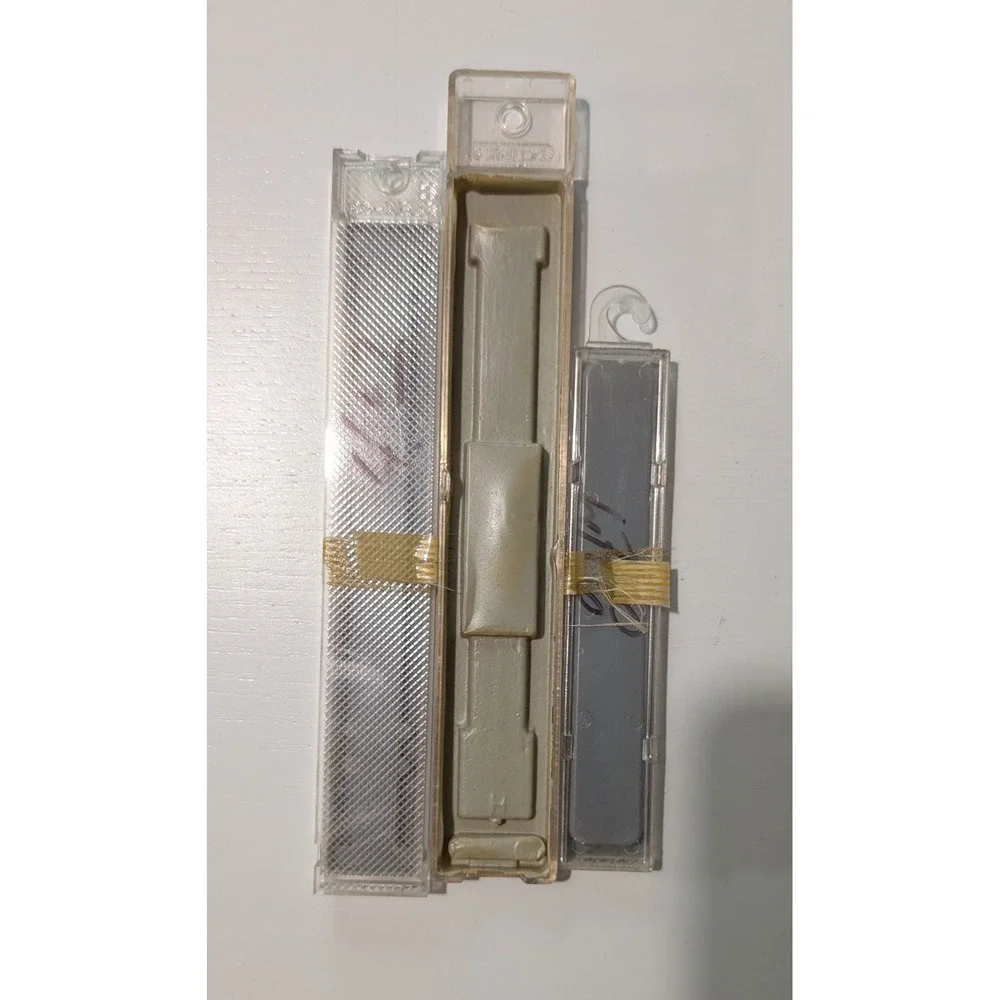 Vintage Watch Band Lot Voguestrap Flex-On Kreisler Swatch NOS Silver White 3pc